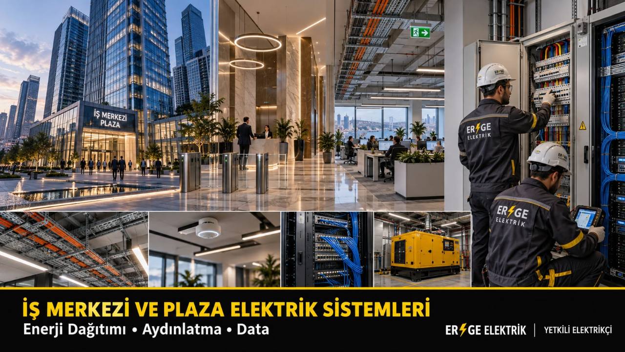 İş merkezi ve plaza elektrik sistemleri