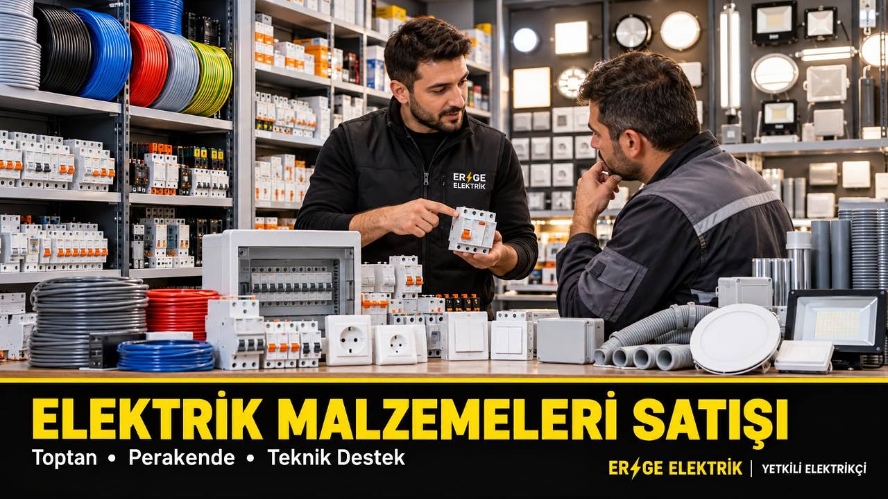 Elektrik malzemeleri satışı
