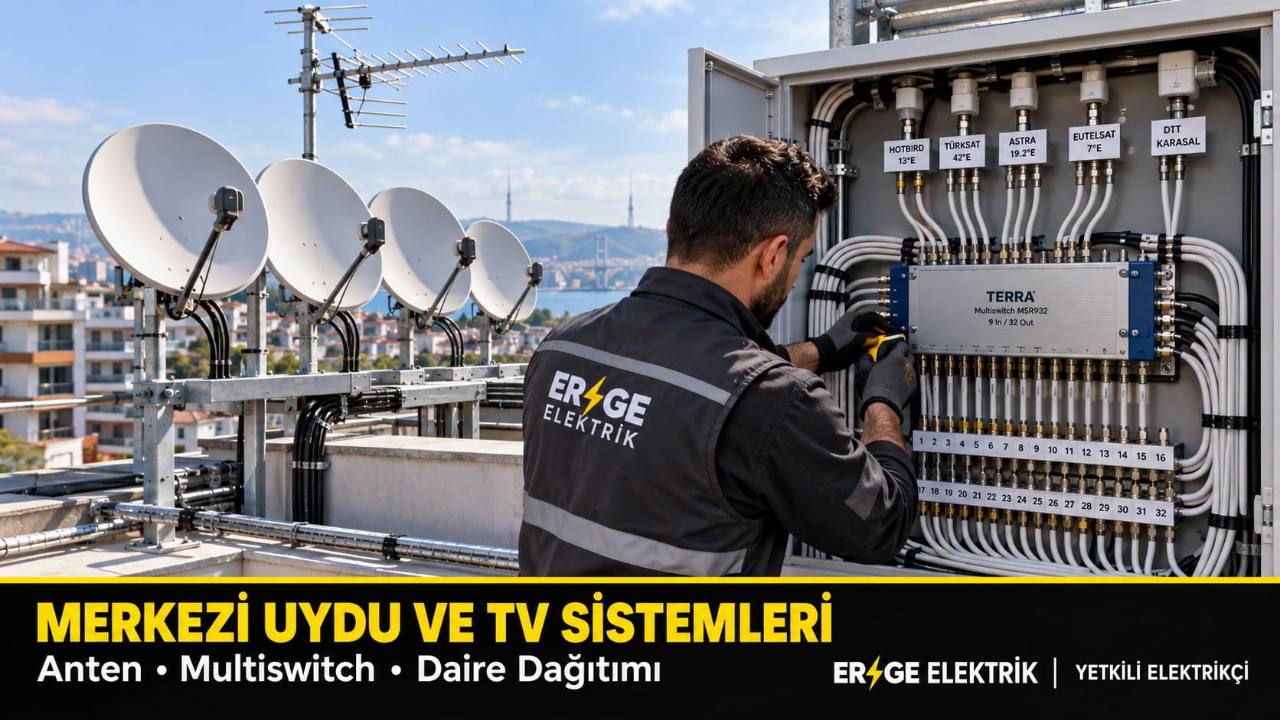 Merkezi uydu ve TV sistemleri