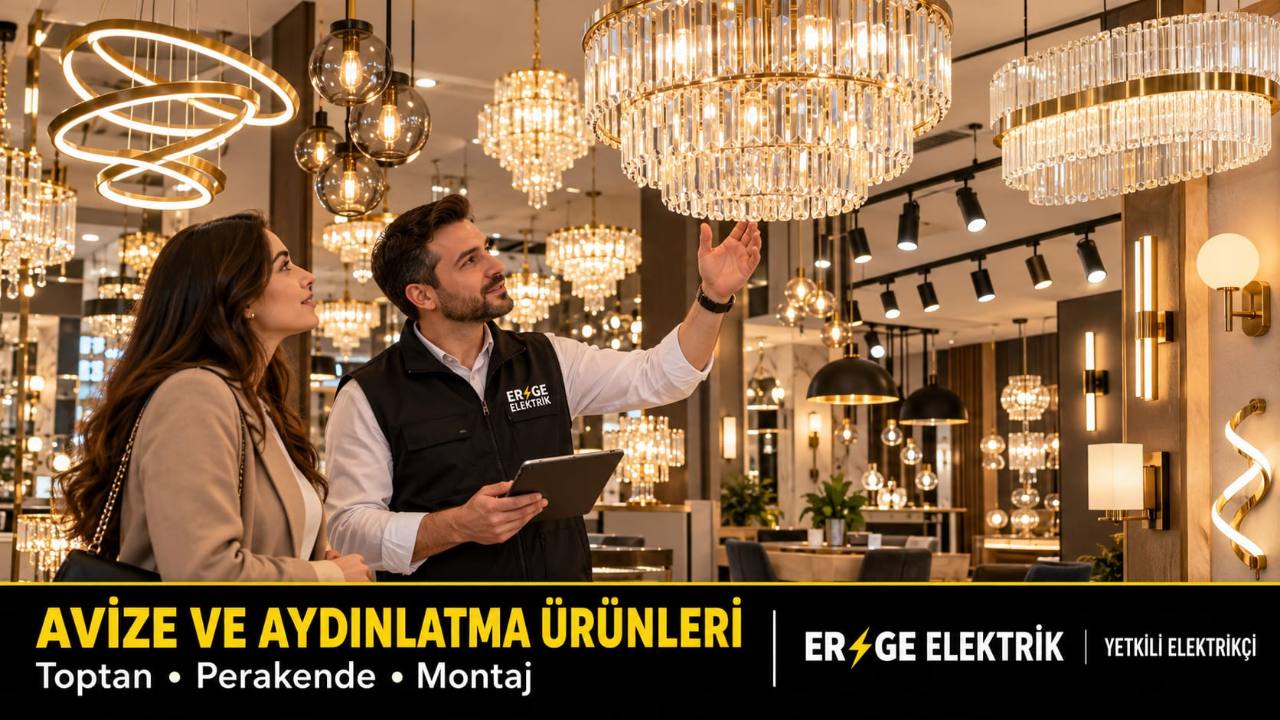Avize ve aydınlatma ürünleri